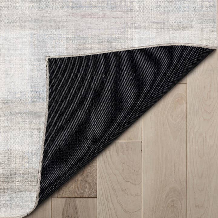 Well Woven - Wholesale Area Rug - Parquet Abstract Plaid Beige Flatweave Rug1