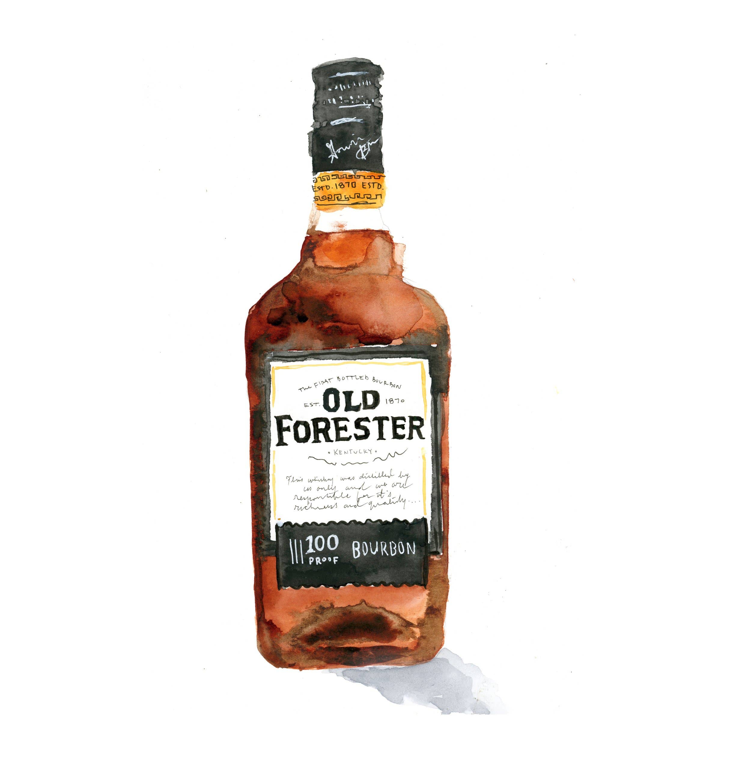 Ashley Eisenman Art - Wholesale Art Print - Old Forester1