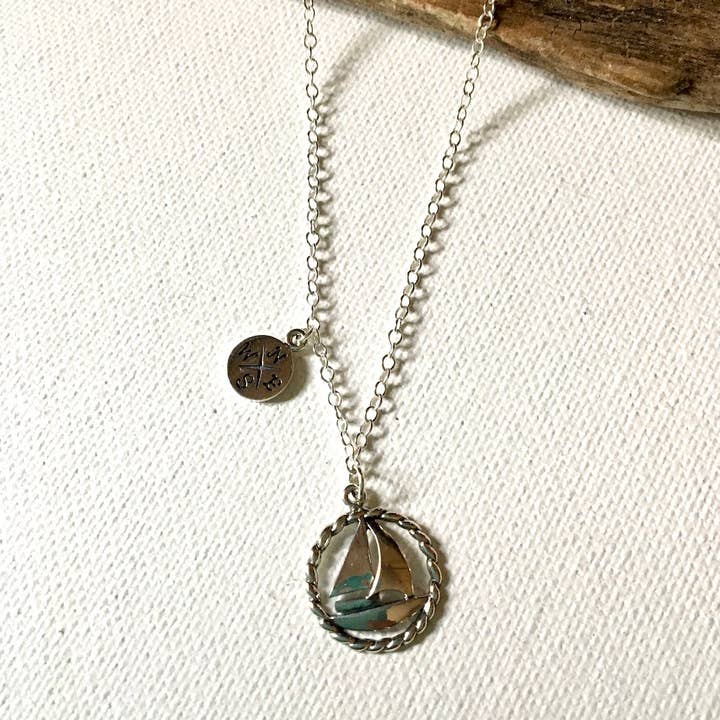 Sailing Life for wholesale by Jackie Gallagher Designs - Handmade Coastal Jewelry