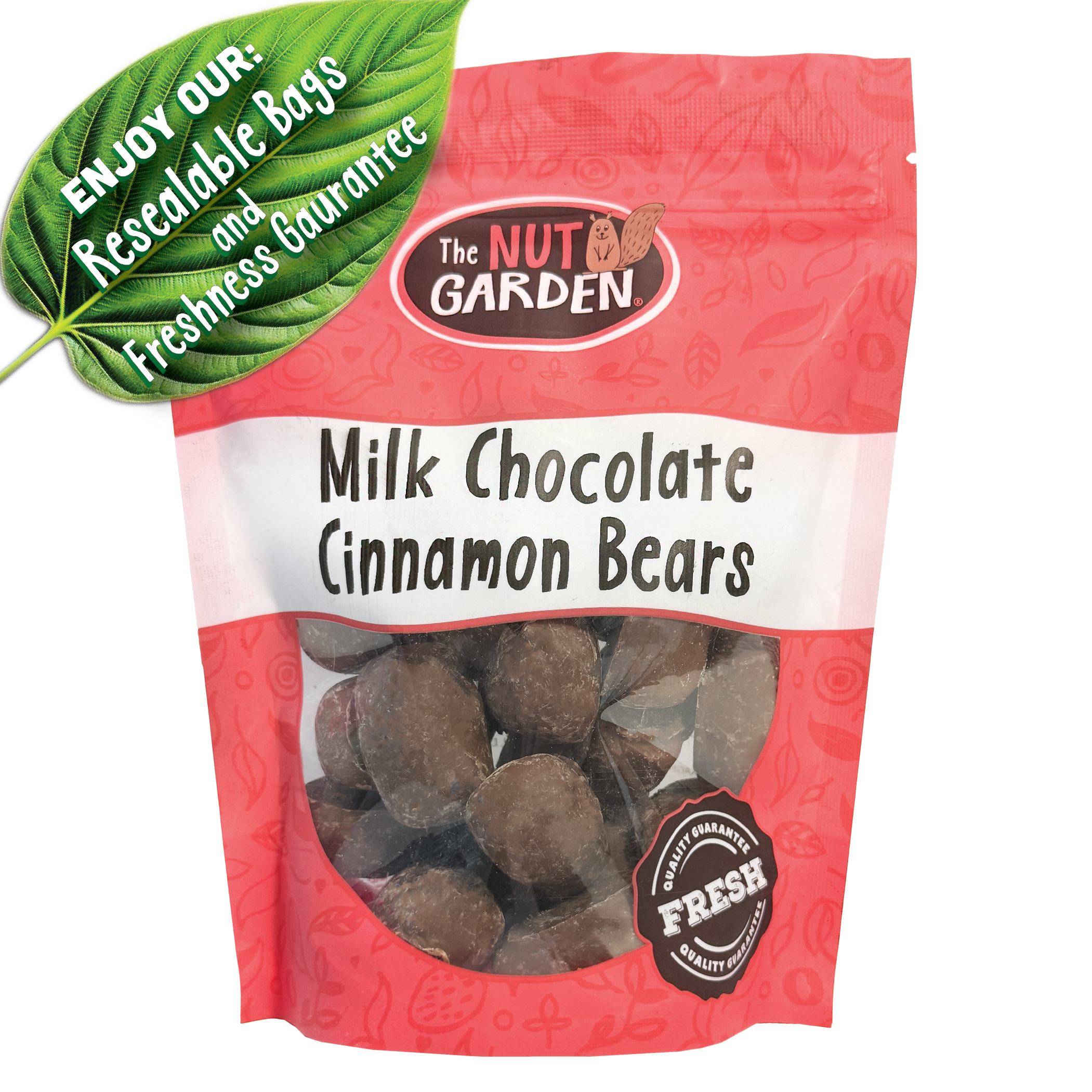 The Nut Garden, Sweetables, Utah Truffles - Wholesale Chocolate Covered Sweets - Cinnamon Bears, Milk Chocolate Covered (12 oz)5
