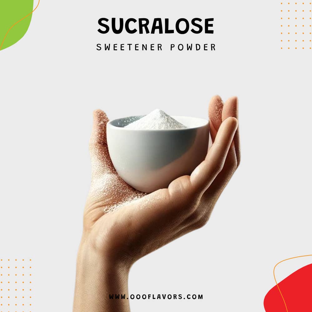OOOFlavors.com - Wholesale Sugar/Sweetener - Sucralose (Powder) Sweetener