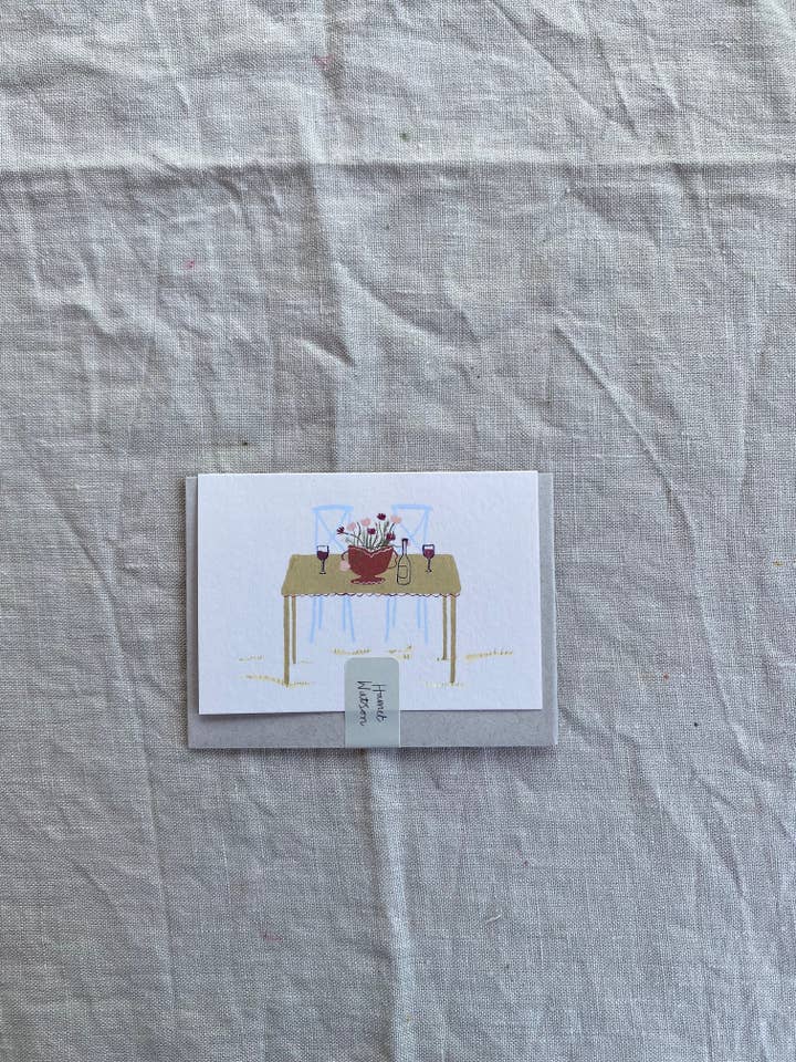 Minitarjeta Tardes de verano en el jardín para venta al por mayor de Harriet Watson