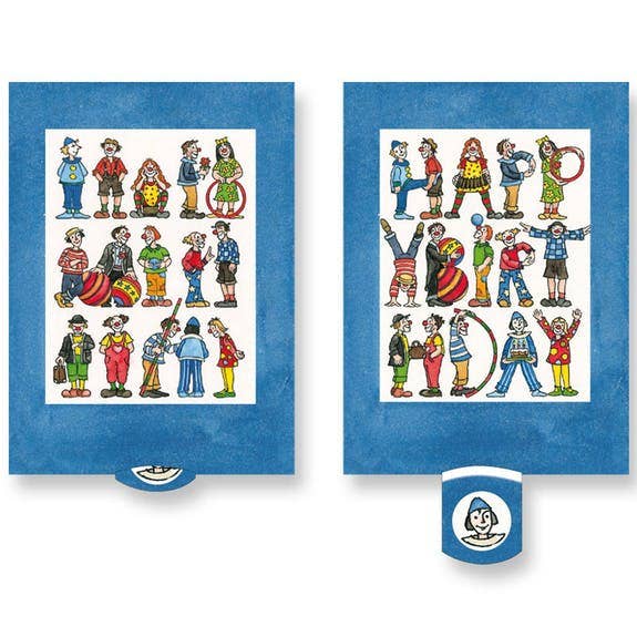 Biglietto vivente «Clown's Day» per la vendita all'ingrosso da parte di Bärenpresse