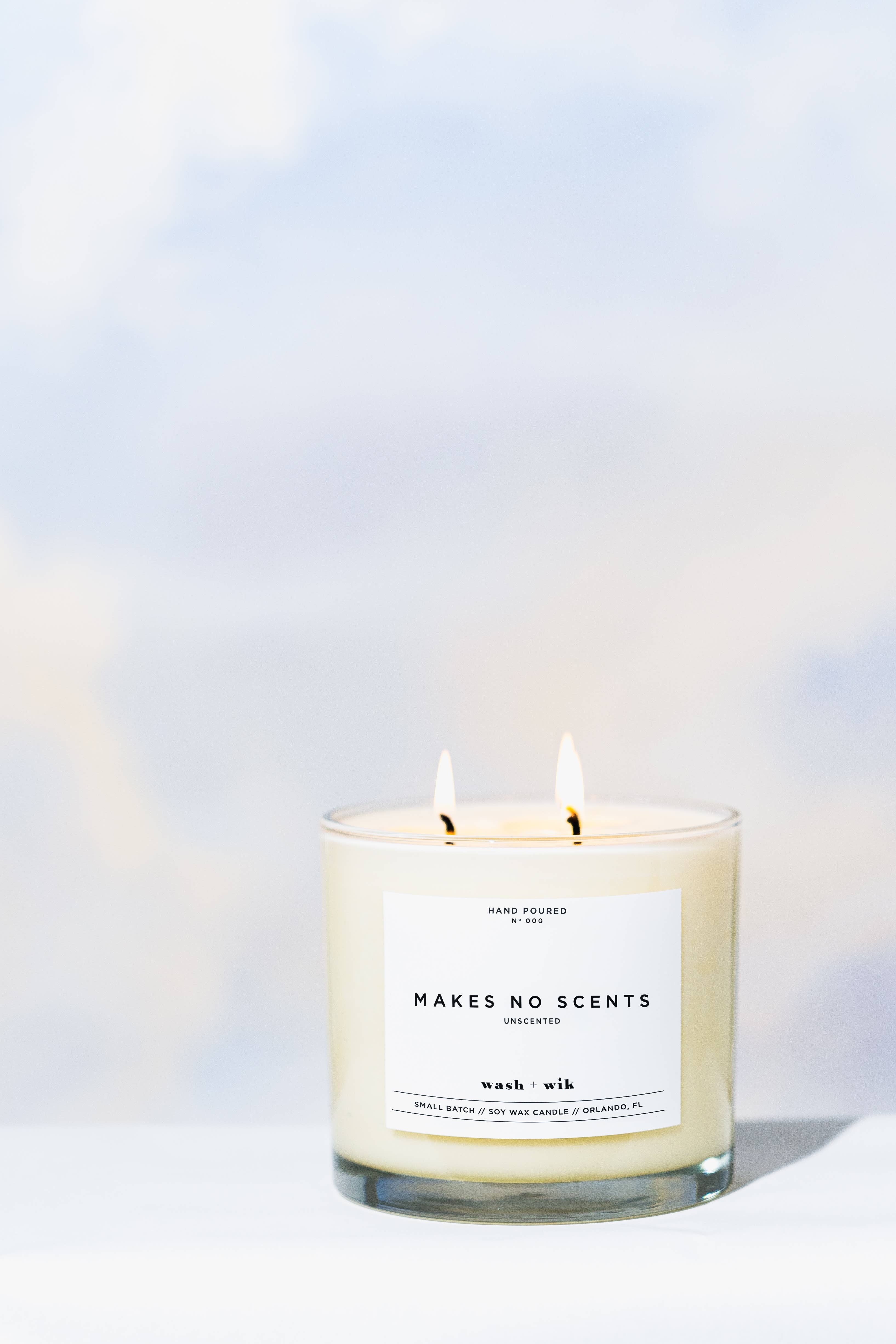 Wash and Wik - Wholesale Jar/Filled Candle - 3 Wick - 35oz Vessel - 2 Pound Soy Wax Candle by Wash + Wik34