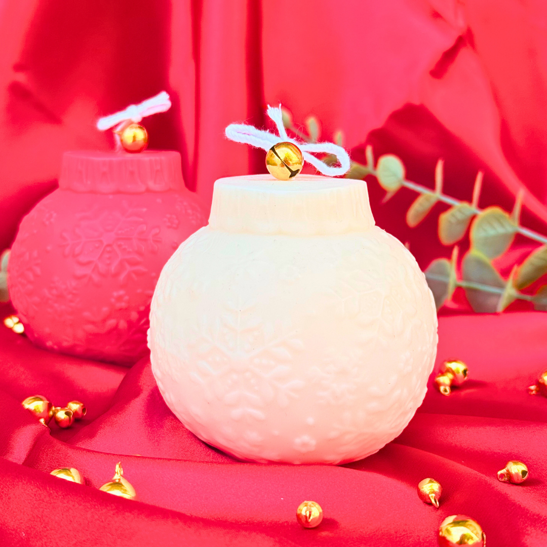 Velarosa Studio LLC - Wholesale Pillar Candle - Christmas Ornament Candle1