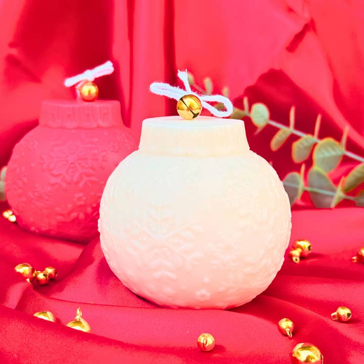 Velarosa Studio LLC - Wholesale Pillar Candle - Christmas Ornament Candle1