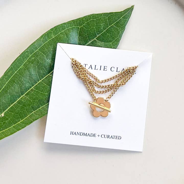 Natalie Clare Collections - Wholesale Pendant/Charm Necklace - Blossom Clasp Necklace1