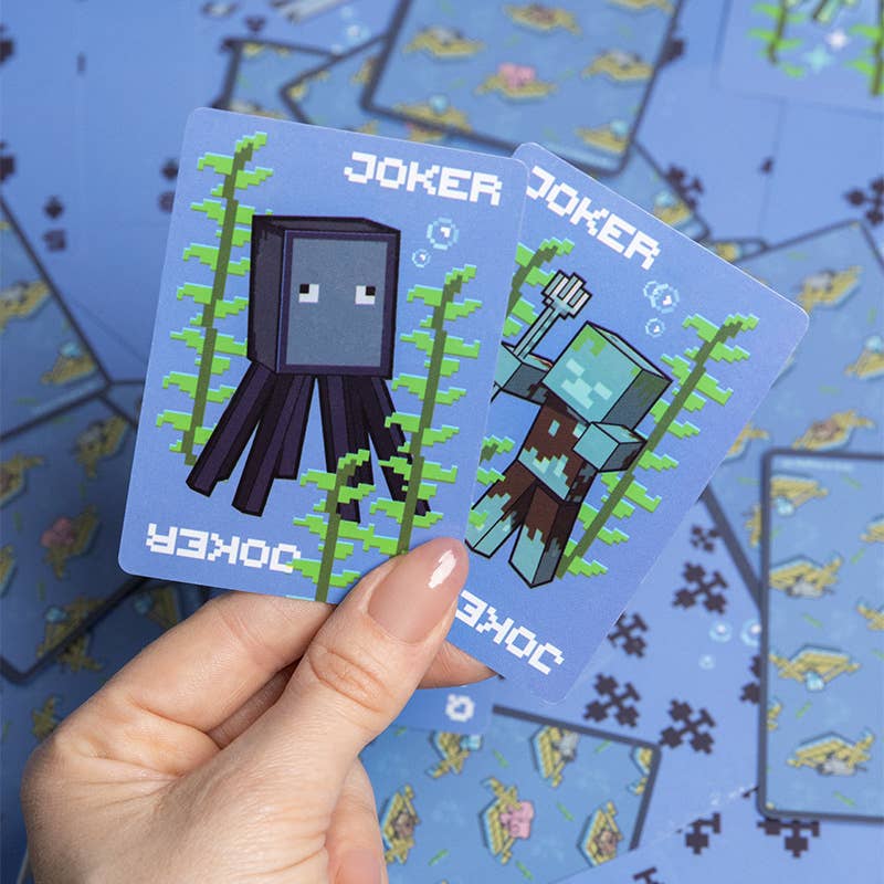 Paladone UK – wholesale Playing cards – Minecraft Waterproof Playing Cards2