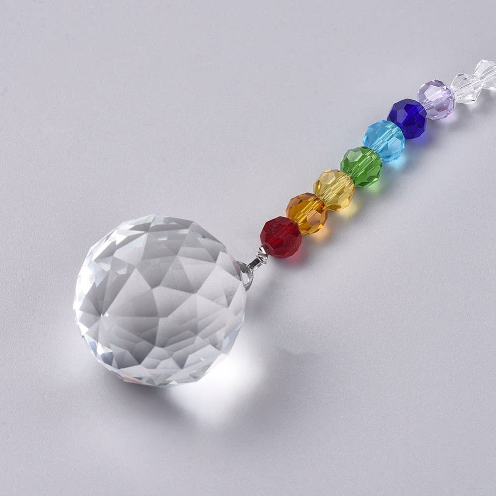 VIE - Wholesale Suncatcher - 7 Chakra Crystal Suncatcher38