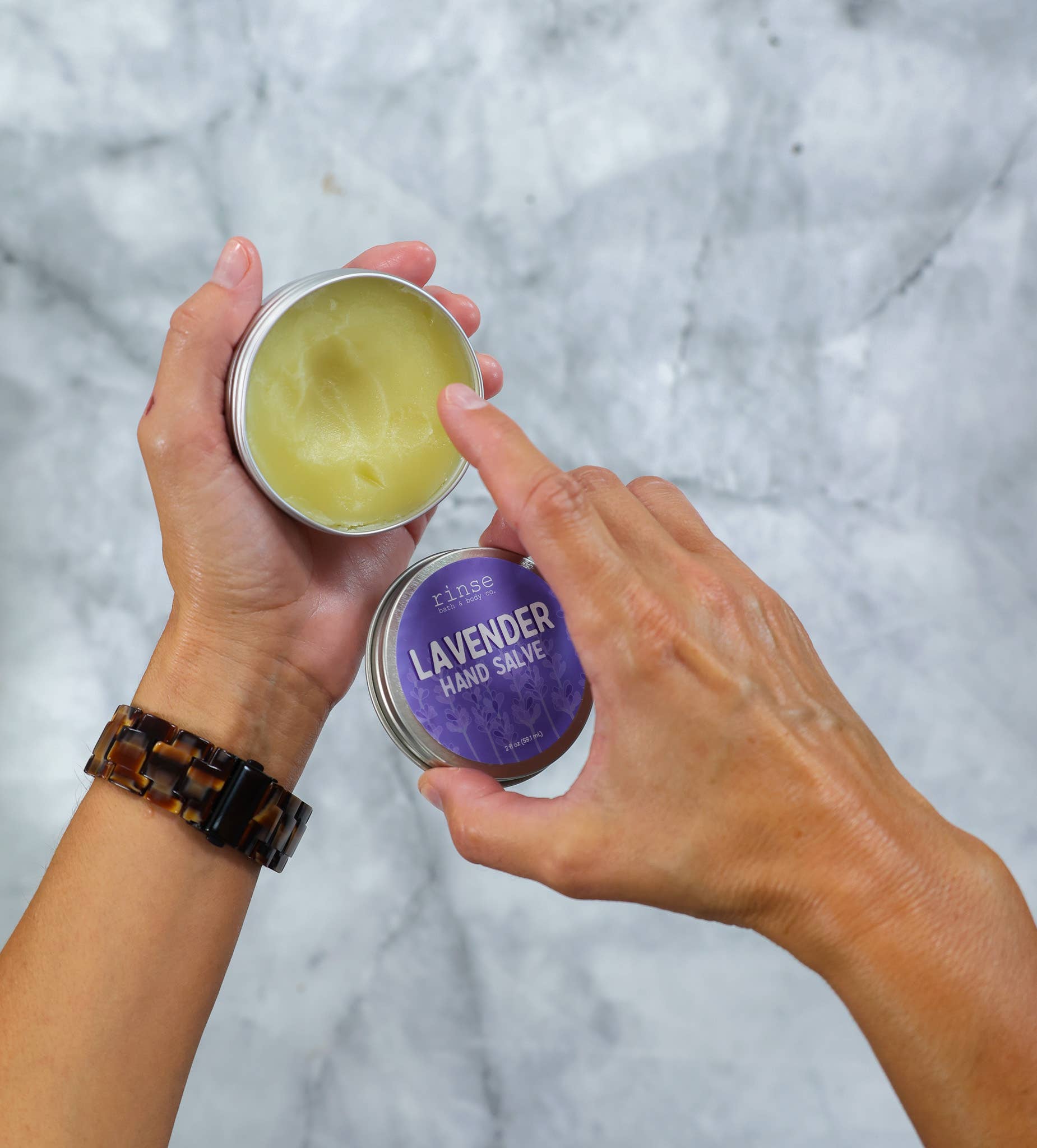 Rinse Bath Body Inc - Vente Crème/baume/pommade cicatrisante - Pommade pour les mains à la lavande1