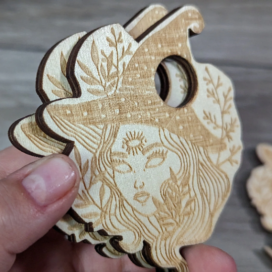 Keystone Crystals - Wholesale Decorative Tabletop Object - Wood Sphere Stand for Small Crystal Spheres – Themes7