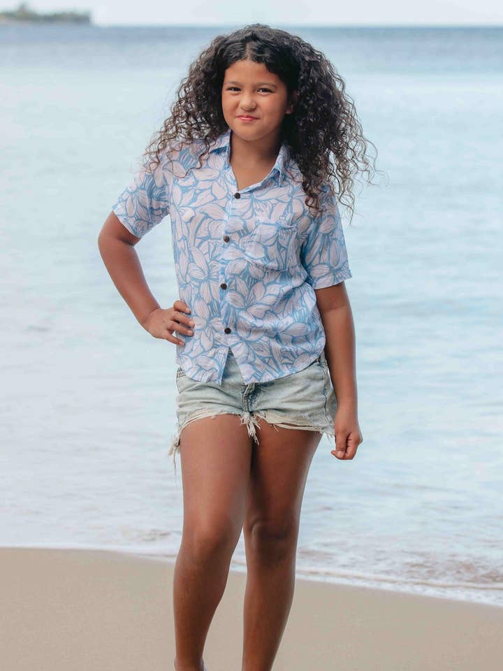 Camisa Aloha para niños para venta al por mayor de Tiare Hawaii
