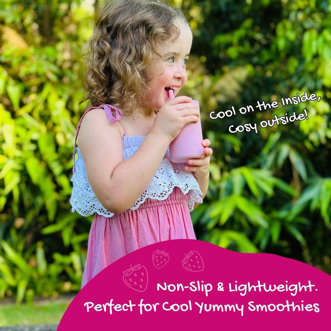 Brightberry - Wholesale Drinking Glass/Cup - Kids & Baby - Kids Smoothie Cup with Straw & Secure Lid6