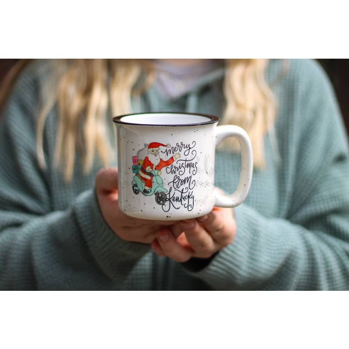 Merry Christmas From *Custom State* Mug for wholesale by Doodles By Rebekah