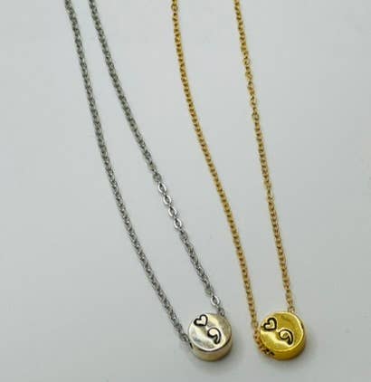 Little Happies Co - Wholesale Pendant/Charm Necklace - Semi-Colon, Semicolon Necklace, Mental Health Awareness1