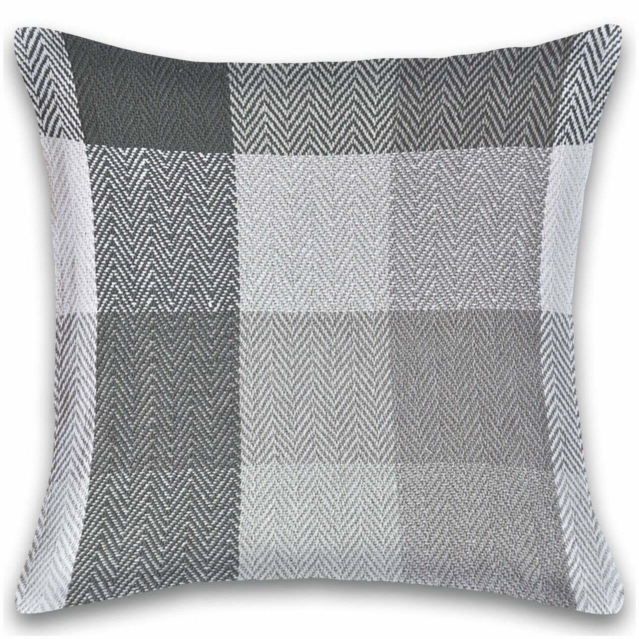 Fabstyles - Wholesale Throw Pillow Cover - Fabstyles Herringbone Check Cotton Pillow Cover13