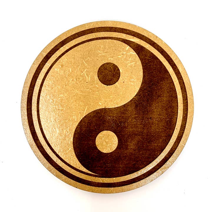 Drink Coaster - Yin Yang Taoist Meditation Tai Chi Symbol for wholesale by Insert Brand Here Shop