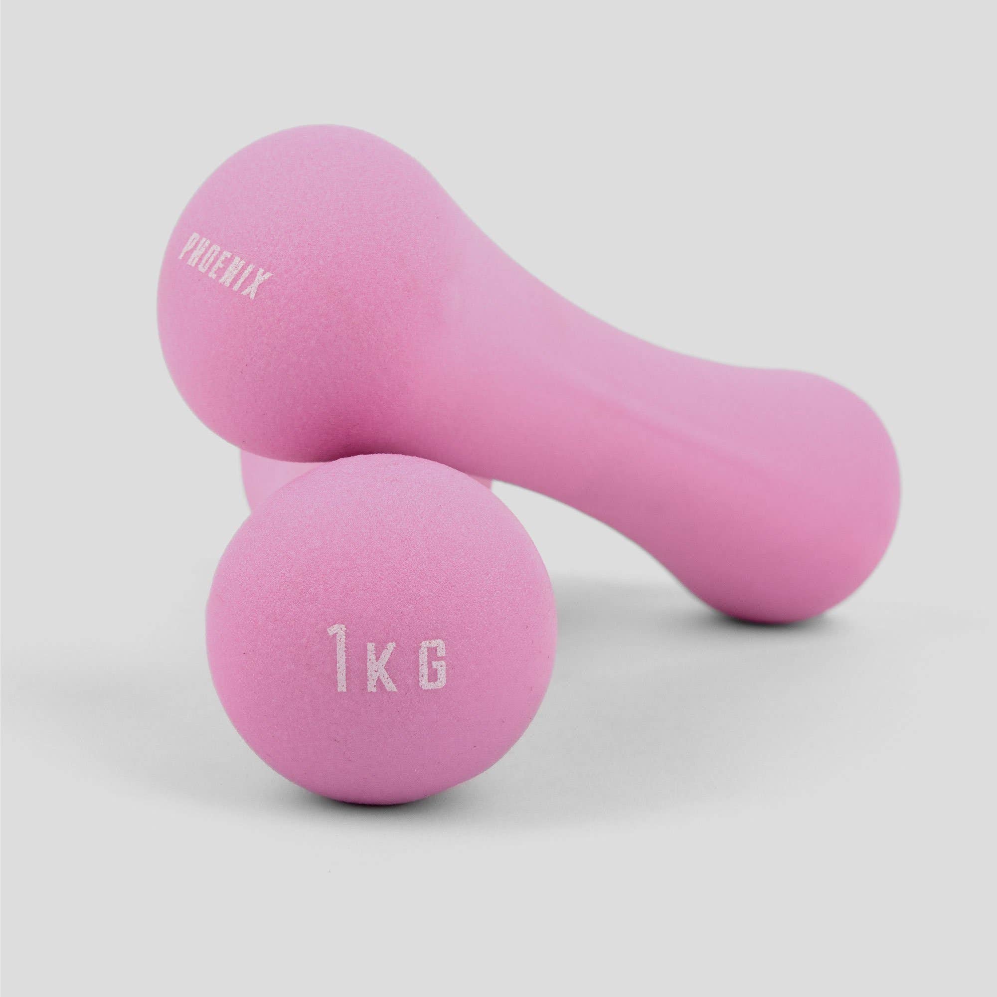 Phoenix Fitness - Wholesale Fitness Equipment - Dumbbell  1Kg  Pink2