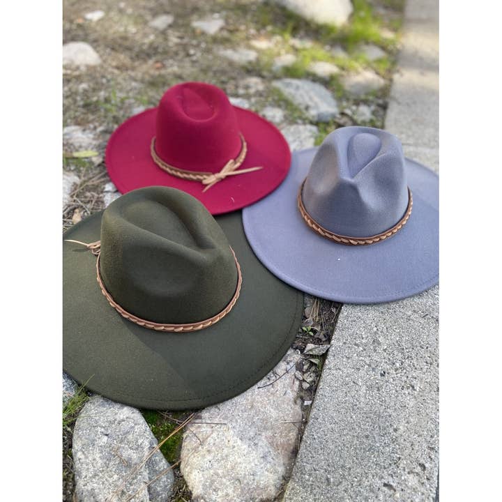 One and Only Accessories - Wholesale Fedora - Women's - WIDE BRIM DANDY PANAMA HAT FOR WOMEN5