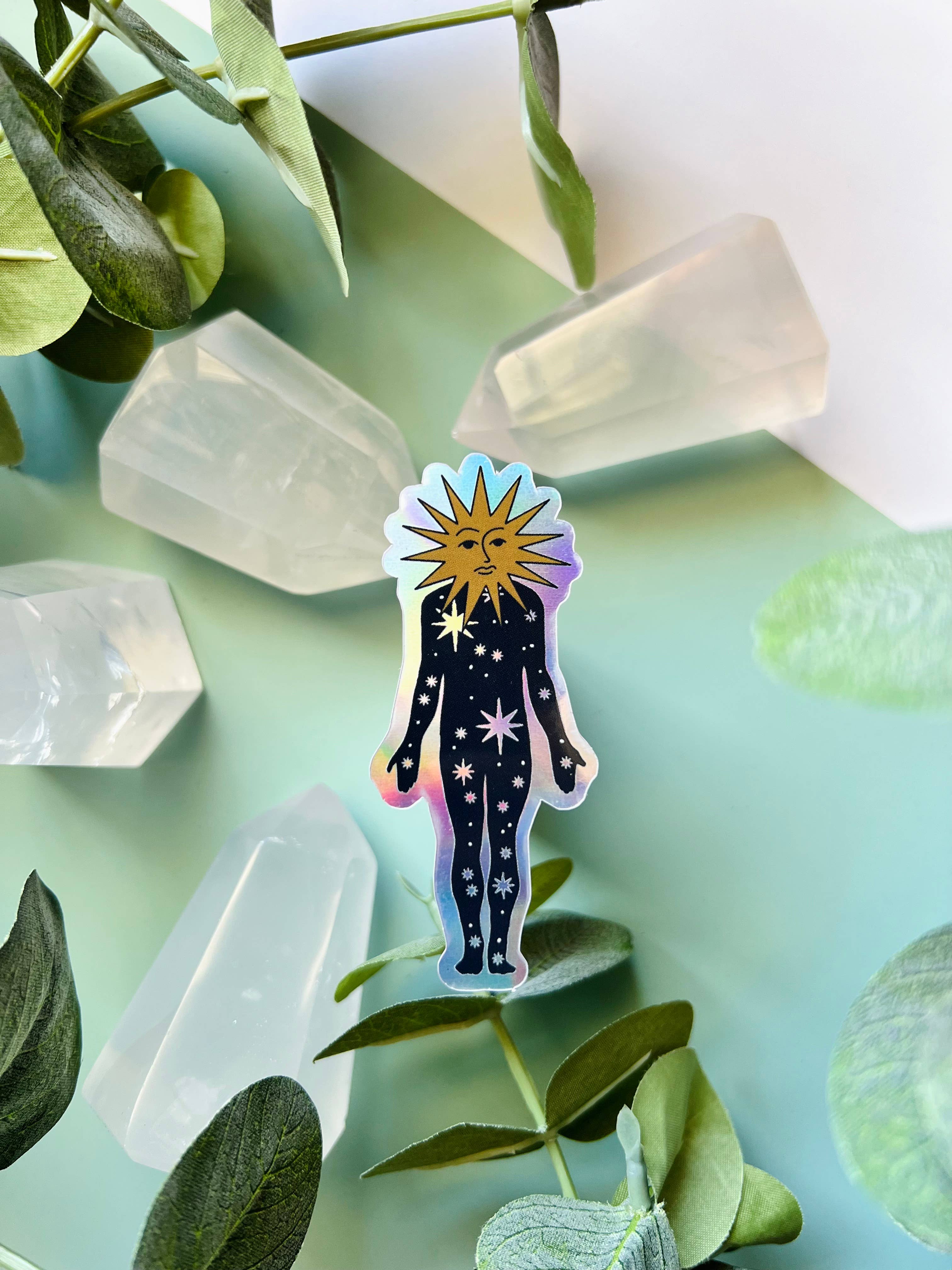 Ark Made - Wholesale Sticker - Optimism Holographic Sticker