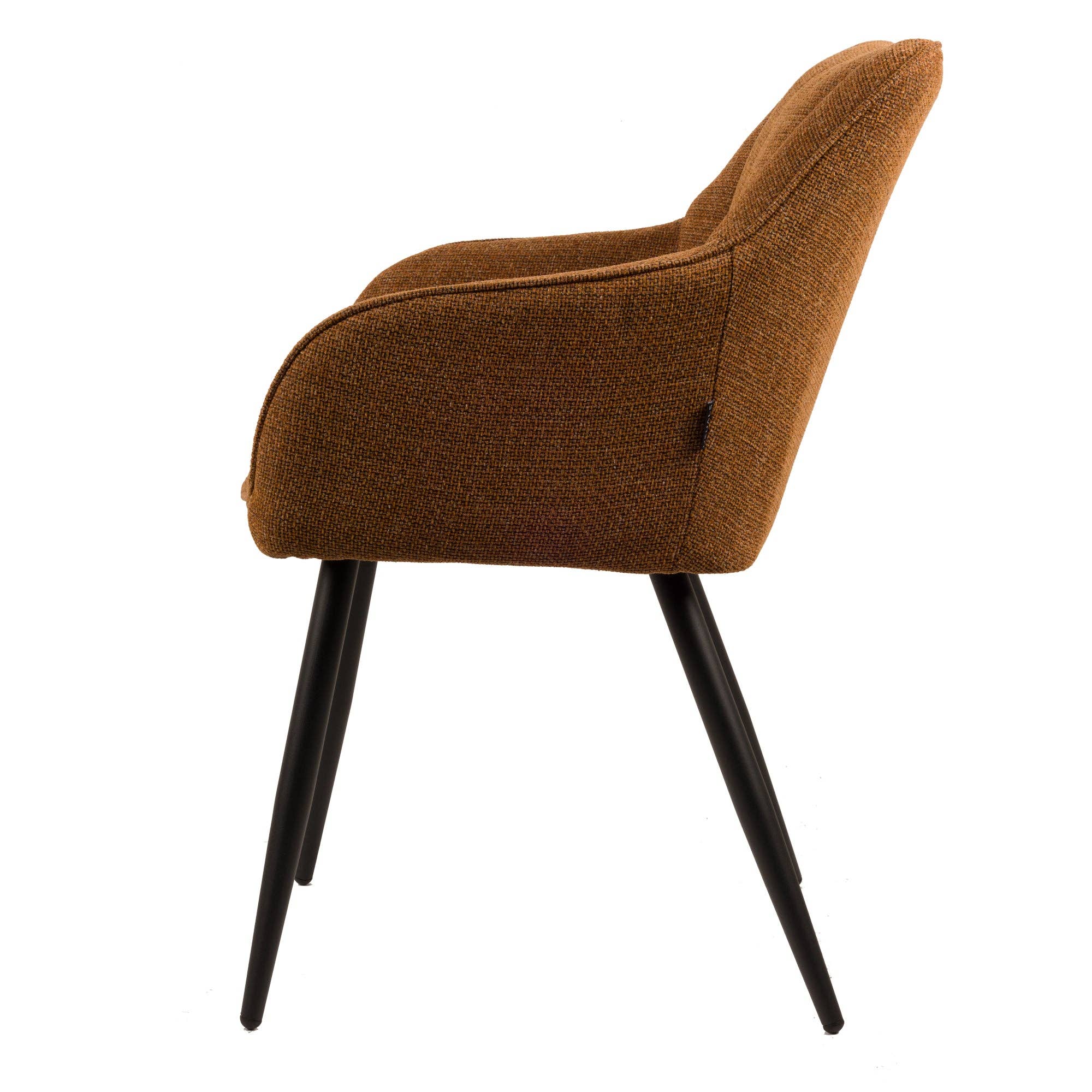 Usuals BV - Vente Chaises - Fauteuil Daisy avec tissage terracotta3