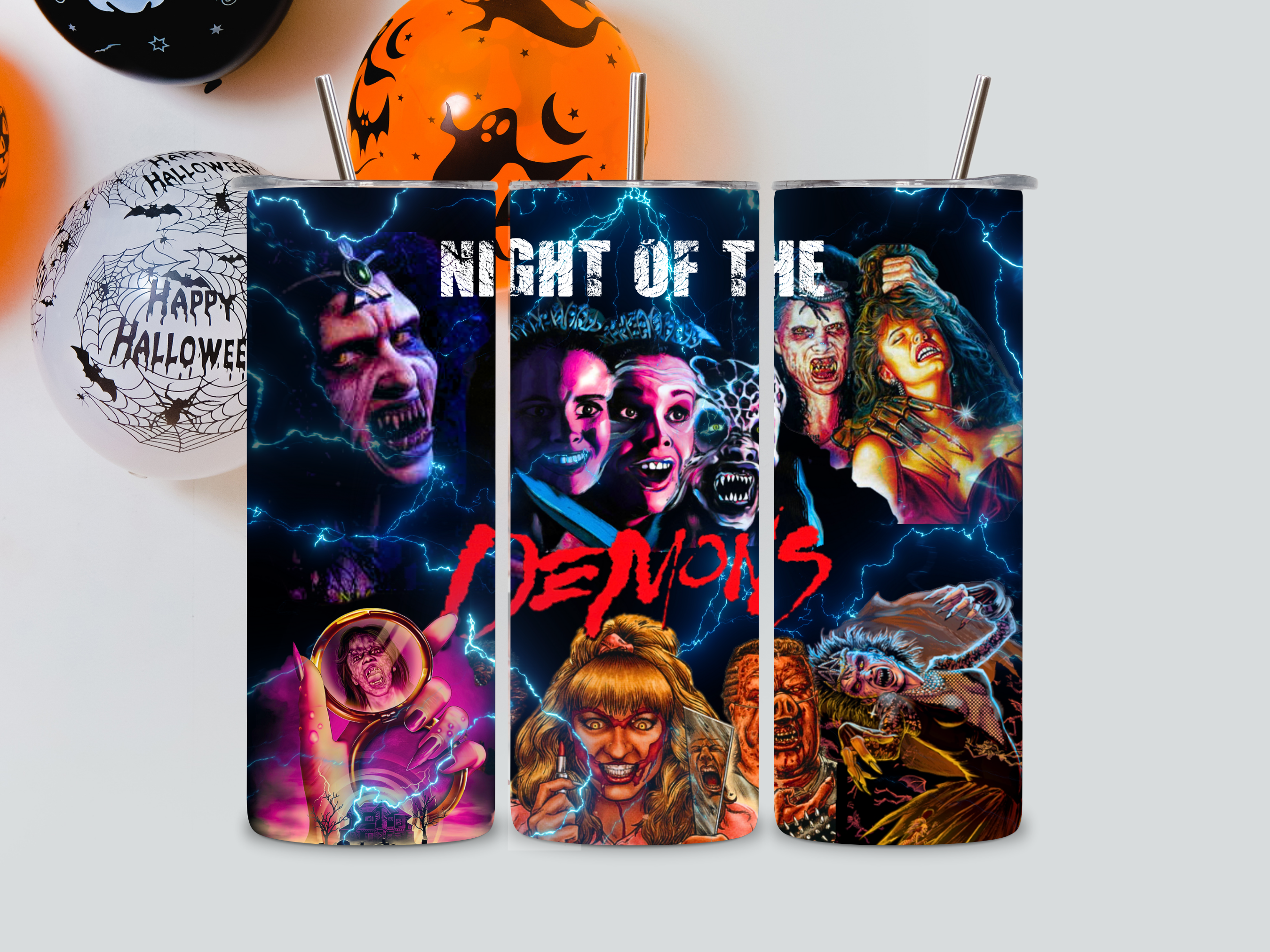 Graveyard Offerings - Wholesale Insulated Mug/Tumbler - Night of the Demons Tumbler  0