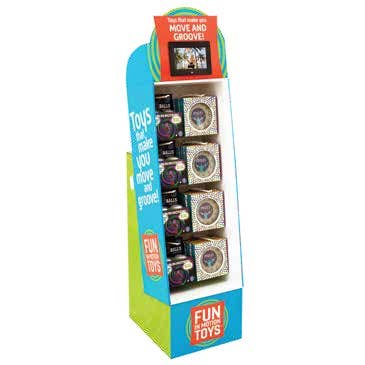 Combo Video Display Flow Toys/Mozi (free w/$500 purchase) for wholesale by Fun In Motion Toys