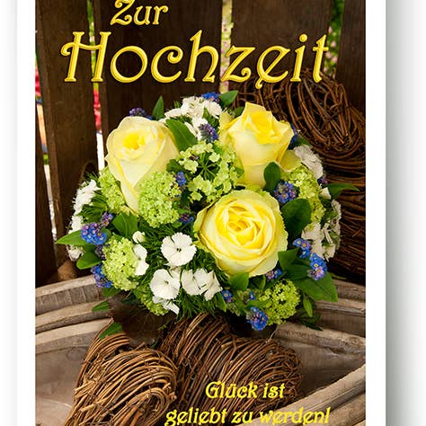 Hochzeit / Grußkarte / 719033 für den Großhandel von Yabué