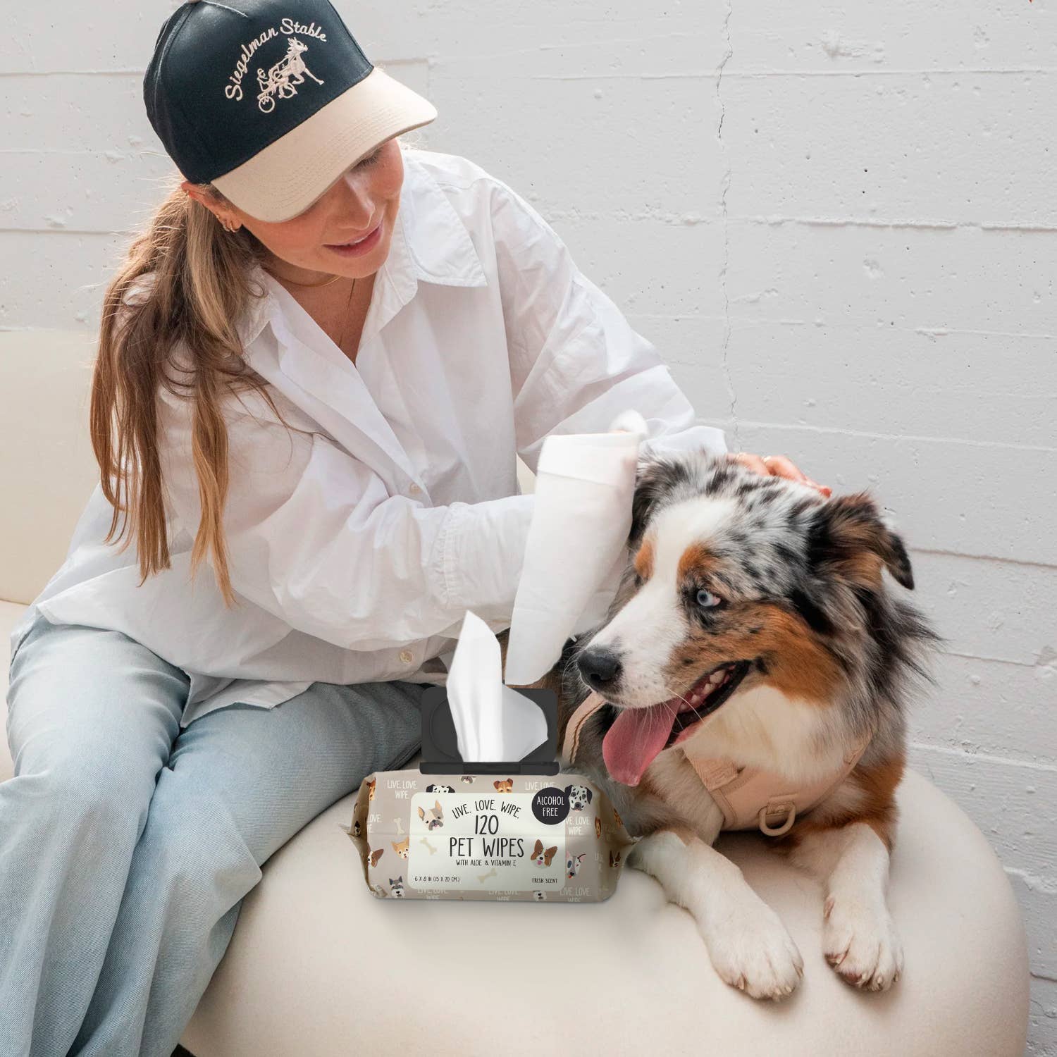 Precious Tails - Vente Produit de toilettage – chien - Lingettes de toilettage pour animaux Precious Tails - 120 ct.4