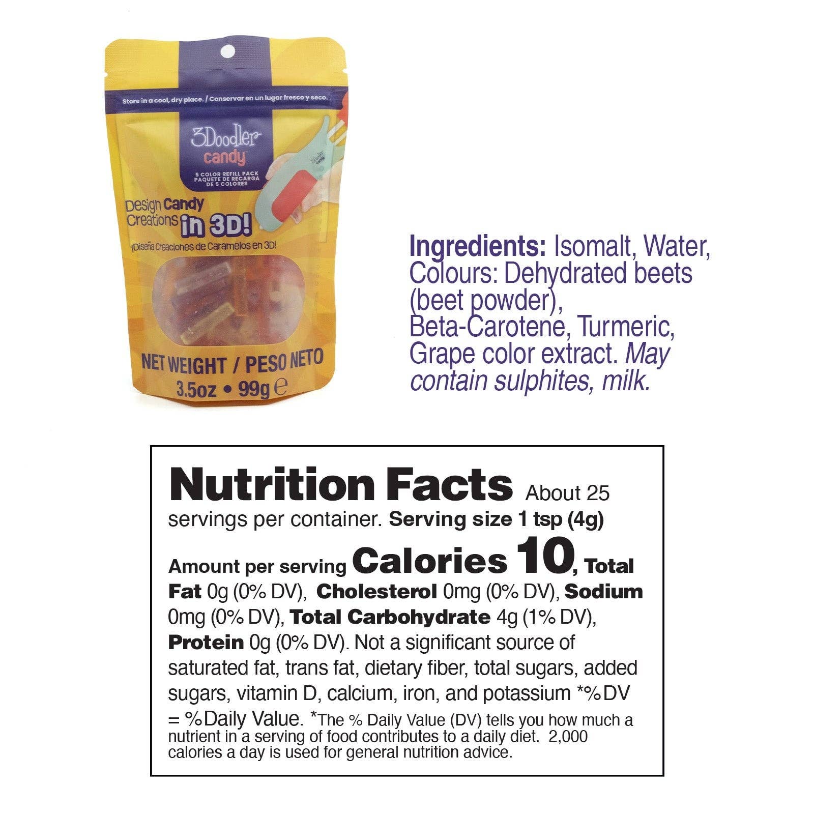 3Doodler - Wholesale Hard Candy - 3Doodler Candy Capsule Refills4