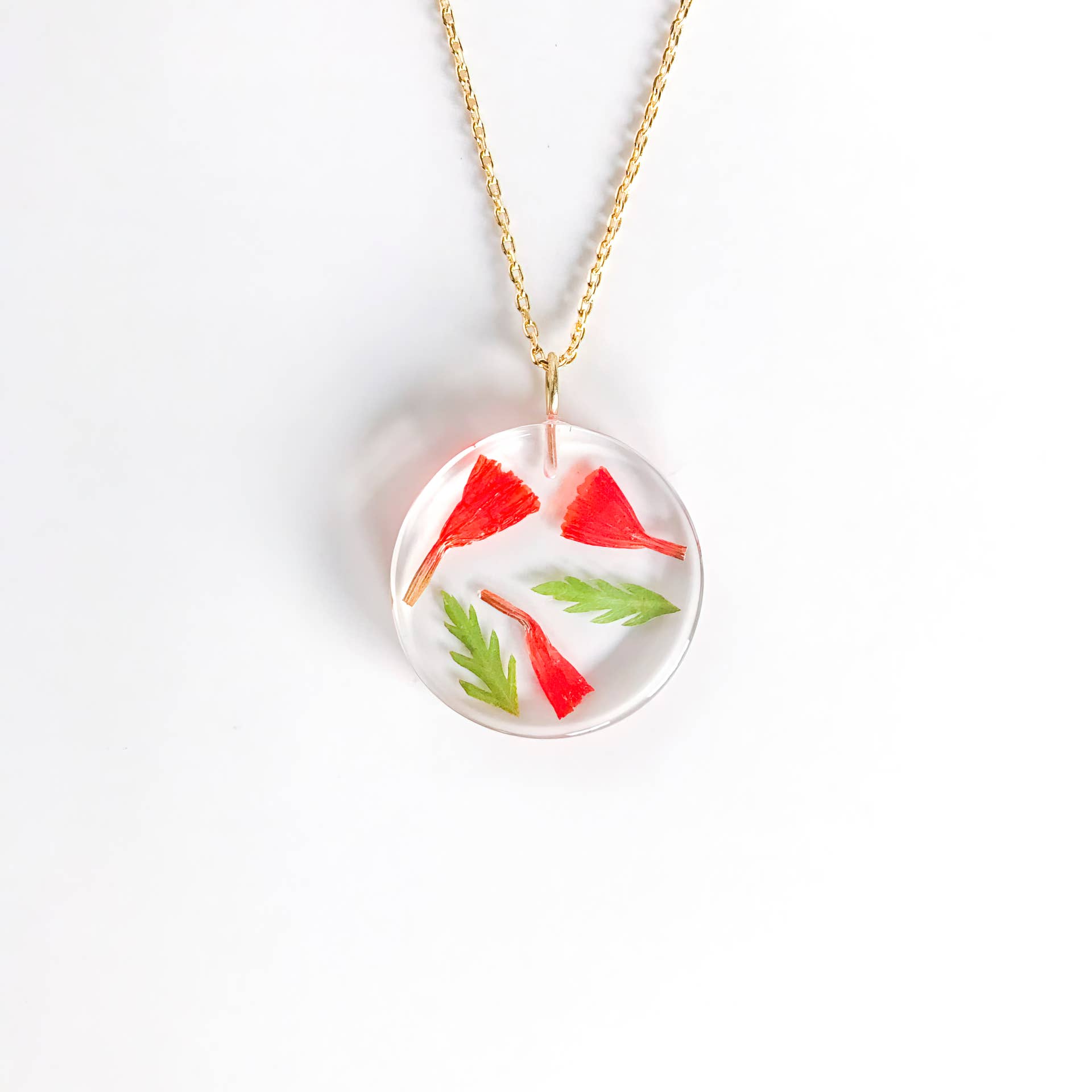 Belart Fair Trade - Vendita all'ingrosso Collana con ciondolo/pendaglio - Confezione da mezza confezione di collana con fiori in resina4