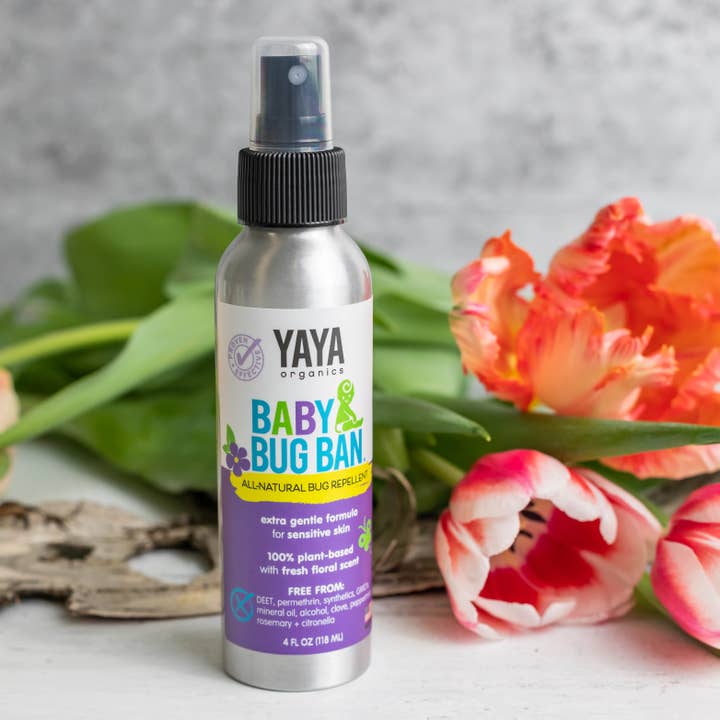 YAYA Organics - Wholesale Insect Repellent - Baby Bug Ban Repellent - 4 oz.