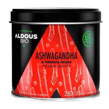 Aldous Ashwagandha KSM-66 Ecológica 100% Pura