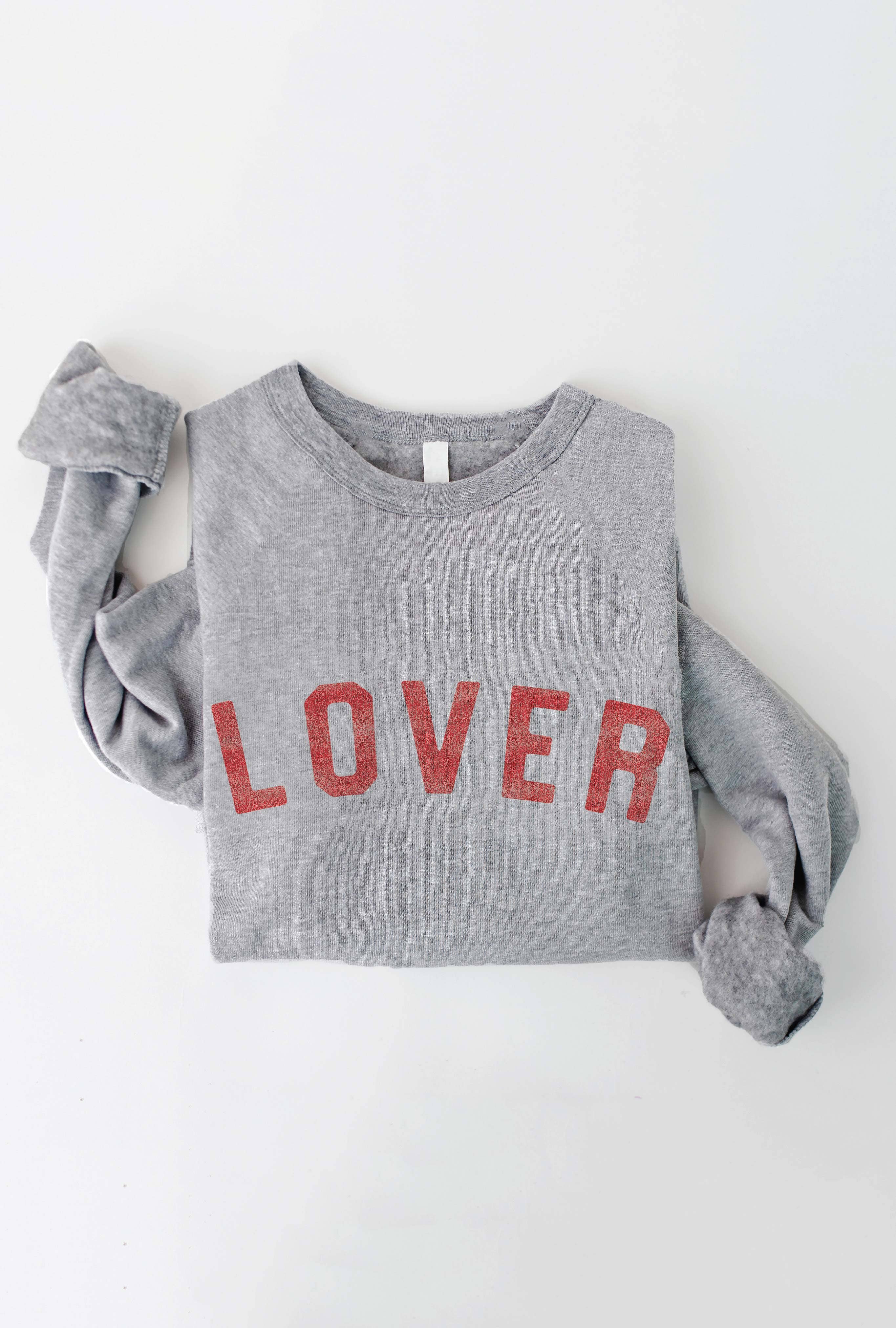 OAT COLLECTIVE - Wholesale Graphic Sweatshirt - Women's - LOVER Graphic Sweatshirt7