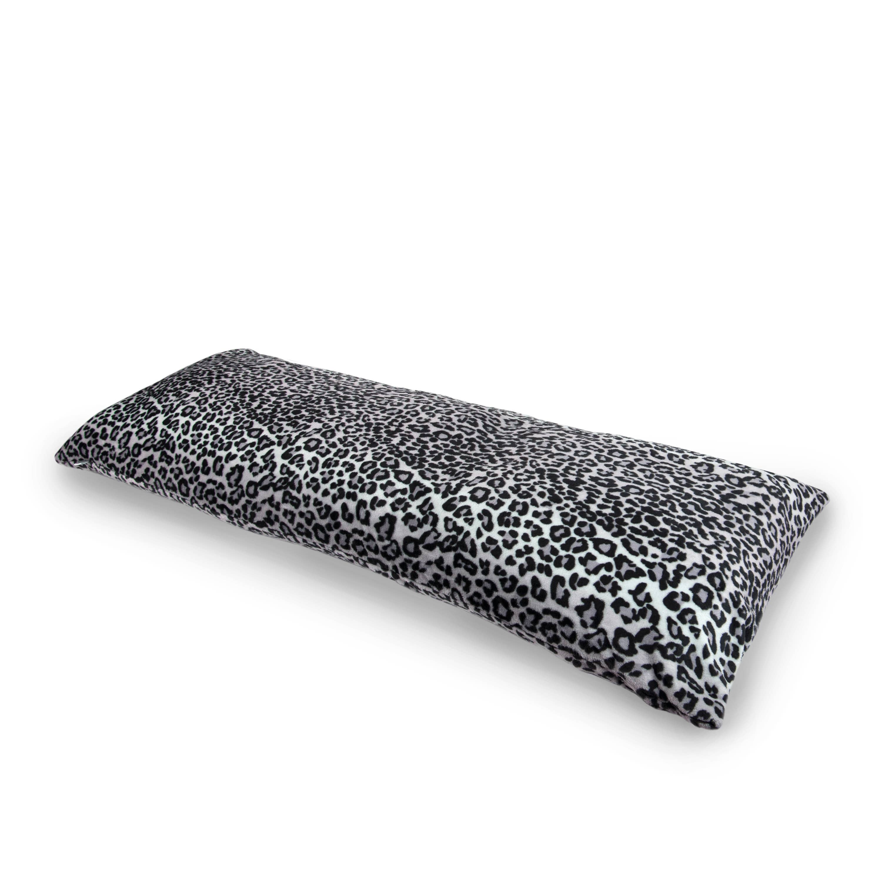Tadpoles | Baby + Kids | Home + Play - Wholesale Bedding Pillow - Sleeping Partners Body Pillow, Snow Leopard/Grey Cheetah2