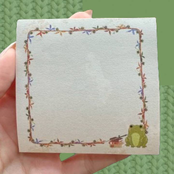 Middelalderlig frø Post-it note for engroshandel hos Yalla Yasmeen