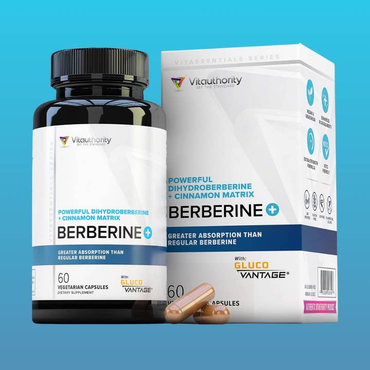 Berberine+ Supplement: Blood Sugar Support, Unflavored for wholesale by Vitauthority