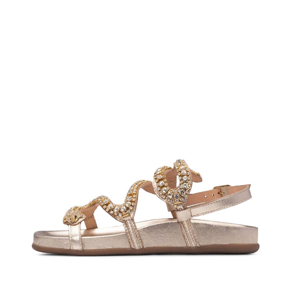 What a Shoes - Vente Sandales – femme - SANDALES PLATES EN FORME DE SERPENT2