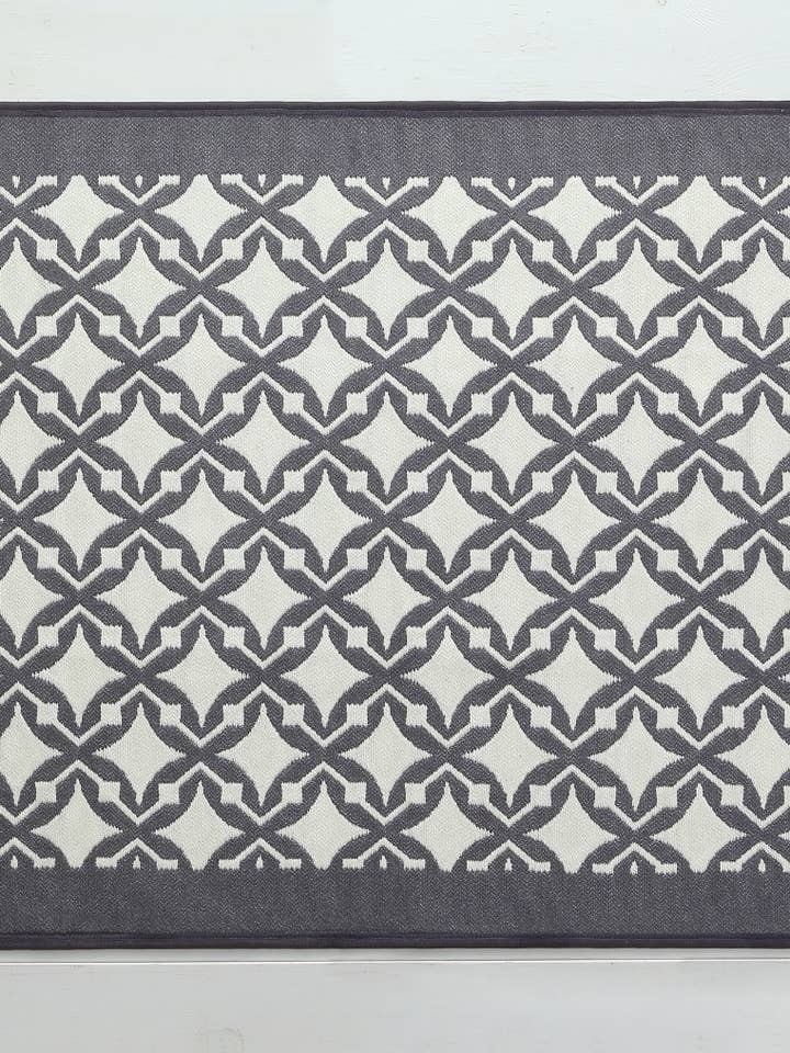 Pavia Home Mila Turkish Kilim Rug Carpet Anthracite for wholesale by Pavia Home