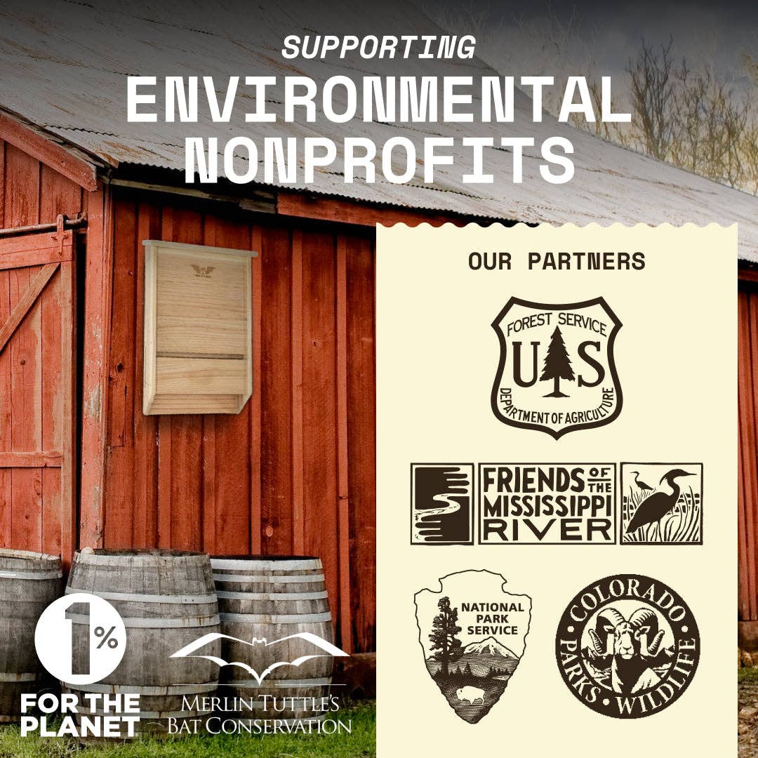 Big Bat Box – Großhandel Vogelhäuser – Drei-Kammer-Fledermaushaus – Premium-Zedern-Fledermauskasten (Zeder)7