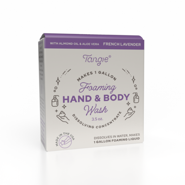 Tangie LLC - Wholesale Hand Soap/Wash - Foaming Hand & Body Soap Bar – 1 Gallon Refill, 4 Scents3