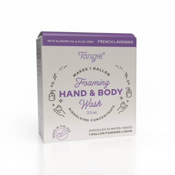 Tangie LLC - Wholesale Hand Soap/Wash - Foaming Hand & Body Soap Bar – 1 Gallon Refill, 4 Scents3