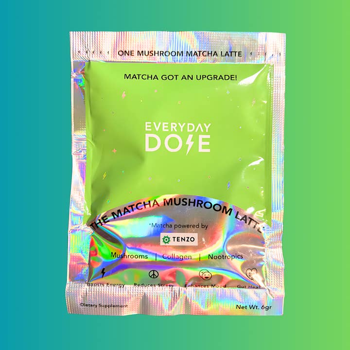 Everyday Dose Single Serving Mushroom Matcha+ for wholesale by Everyday Dose