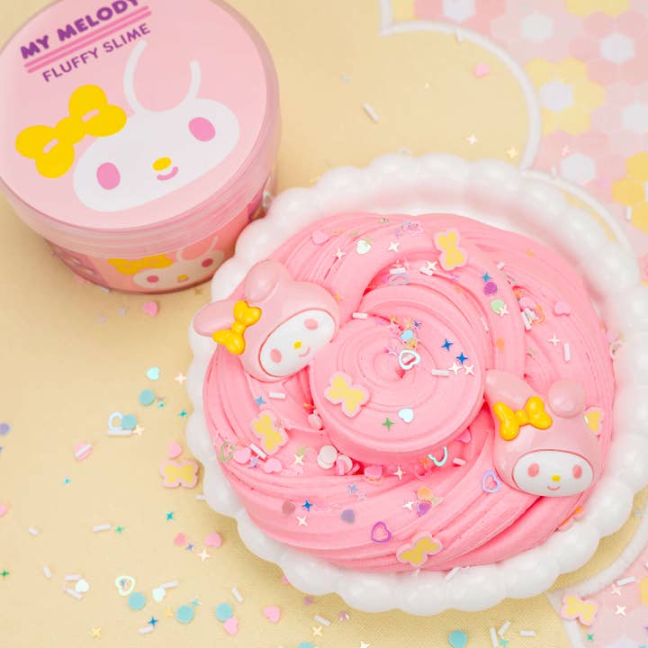 Kawaii Slime Company - Wholesale Putty/Slime - Kids - My Melody™ Fluffy Slime (4pcs/case)6