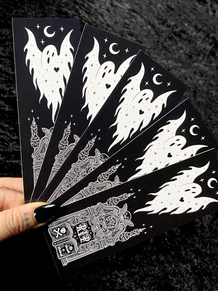 Segnalibro Fantasma Lapide: Fronte-Retro, Spettrale Fantasioso per la vendita all'ingrosso da parte di Soni Graves