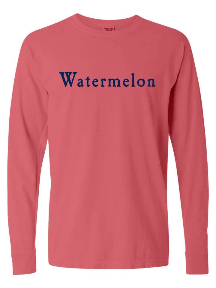 The Buffalo Works - Wholesale Screen Printed T-Shirt - Unisex - Elements of Home Northport Custom Destination Unisex LS Tee25