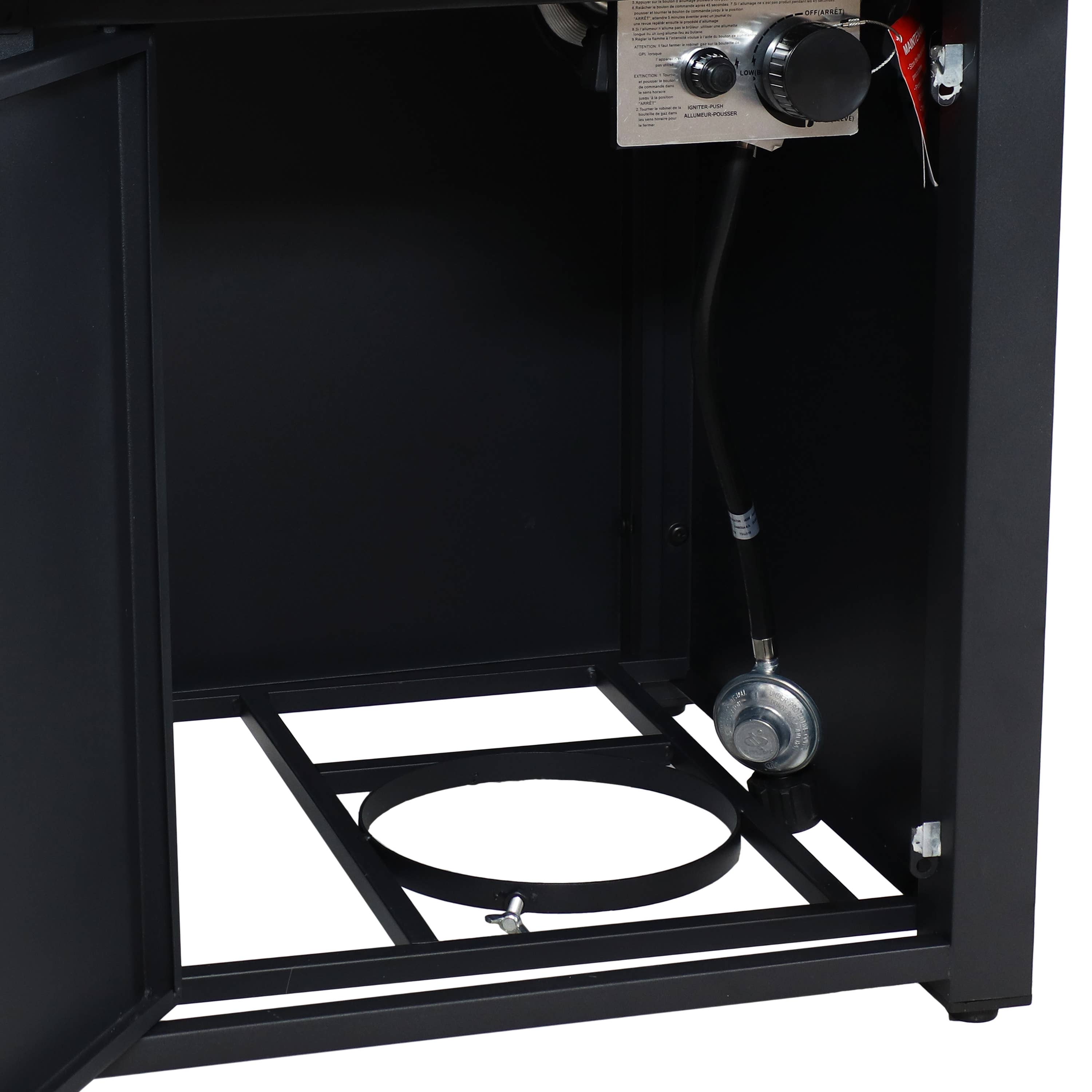 Sunnydaze Decor - Wholesale Fire Pit - 30 in Square MGO Propane Gas Fire Pit Table with Lava Rocks7