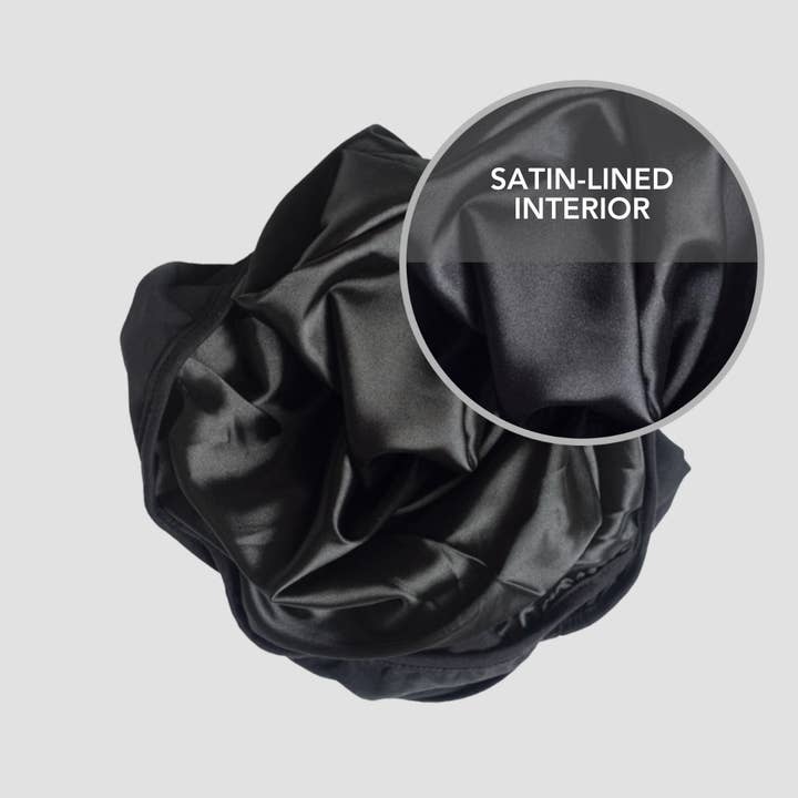 Hairbrella - Wholesale Raincoat - Women's - Hairbrella Lite Satin-Lined Rain Hat10