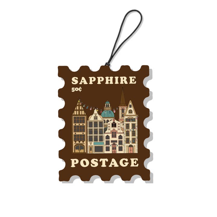 Sapphire Stamp Air fresheners for wholesale by Sapphire Design Co.