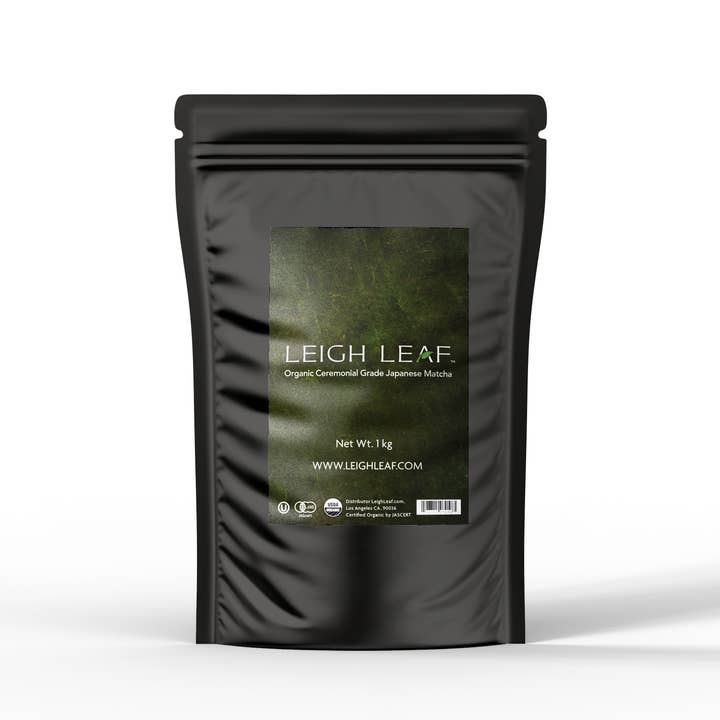 Leigh Leaf - Wholesale Health/Detox Tea - Premium Matcha For Cafes - Organic Ceremonial Grade Japanese Matcha 1Kg Bag2